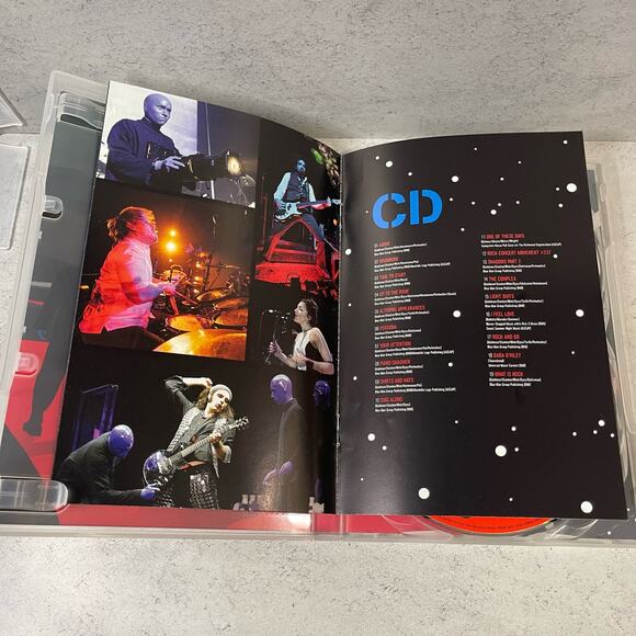 2008 Blue Man Group - How To Be a Megastar Live! - DVD & CD with insert - Used - Picture 6 of 6